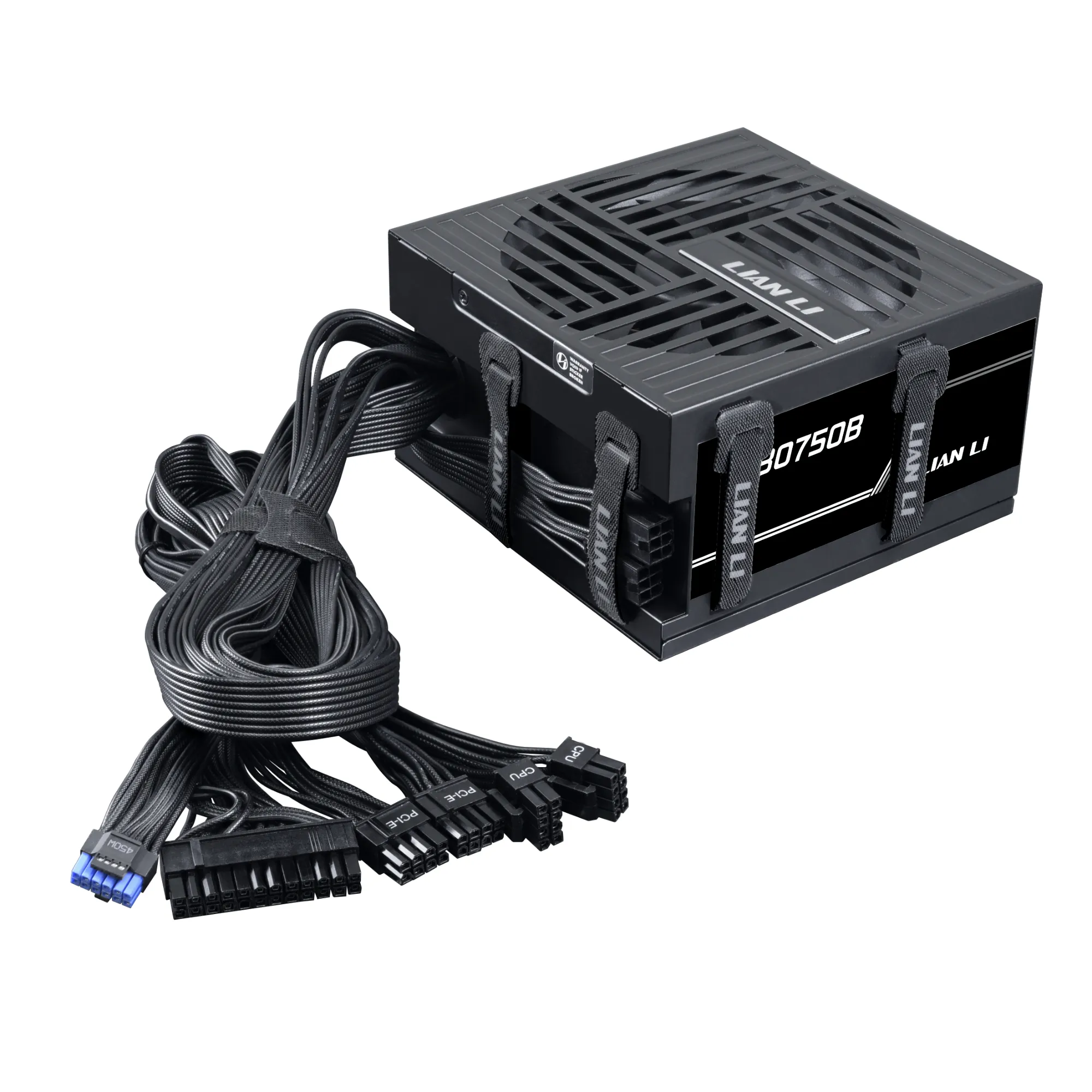 Furnizues Energjie Lian Li RB Series / 750W / ATX 3.1 / PCIe 5.1 / 12V-2x6 - Zezë - 2