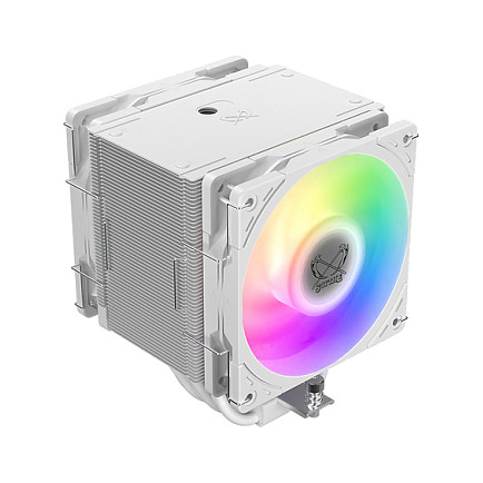 Ftohës për Procesor Scythe MUGEN 6 Dual Fan White ARGB Edition / Dual-Tower / 2x120mm / 6 Heat Pipes / ARGB - Bardhë - 6