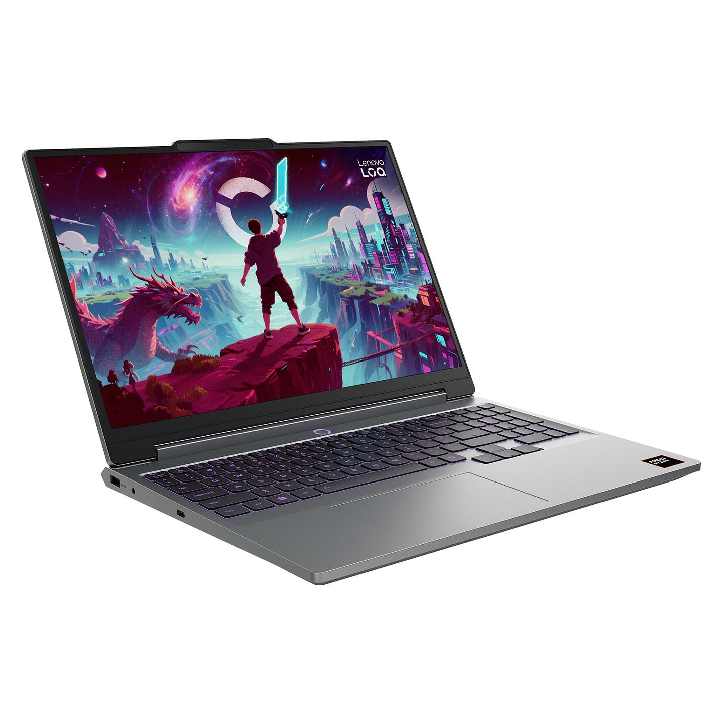 Laptop Gaming Lenovo LOQ 15AHP11 / Ryzen 7 250 / 16GB DDR5 / 1TB / 15.3" WUXGA IPS 165Hz / RTX 5070 8GB - Hiri - 2