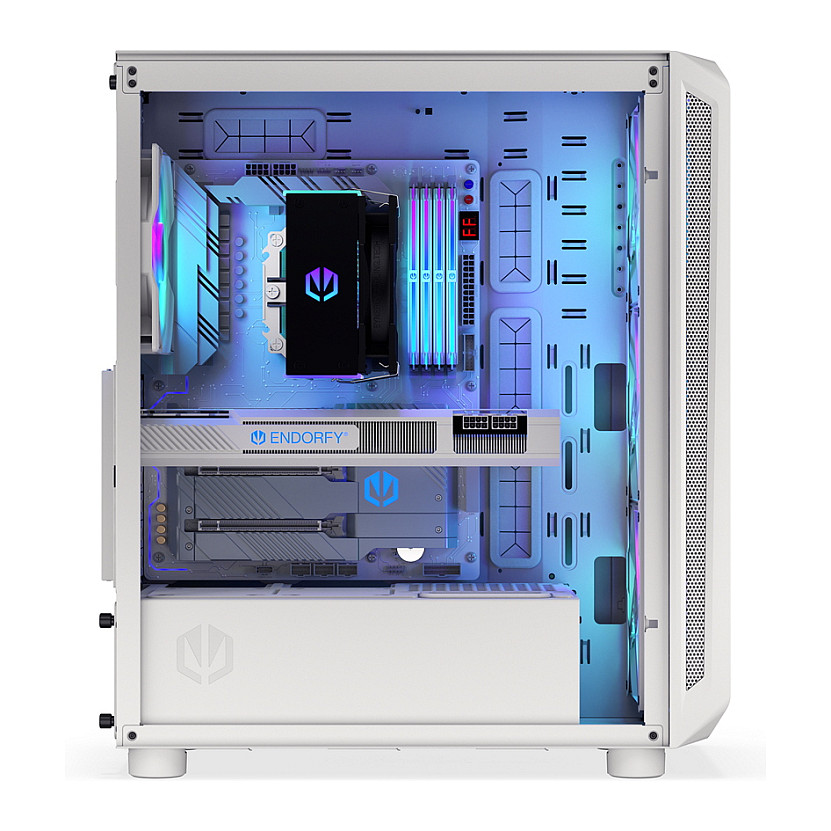 Kasë PC ENDORFY Arx 500 ARGB White / Mid Tower / ATX / 3x 140mm Front + 1x 140mm Rear Fan / ARGB / Mesh - Bardhë - 13