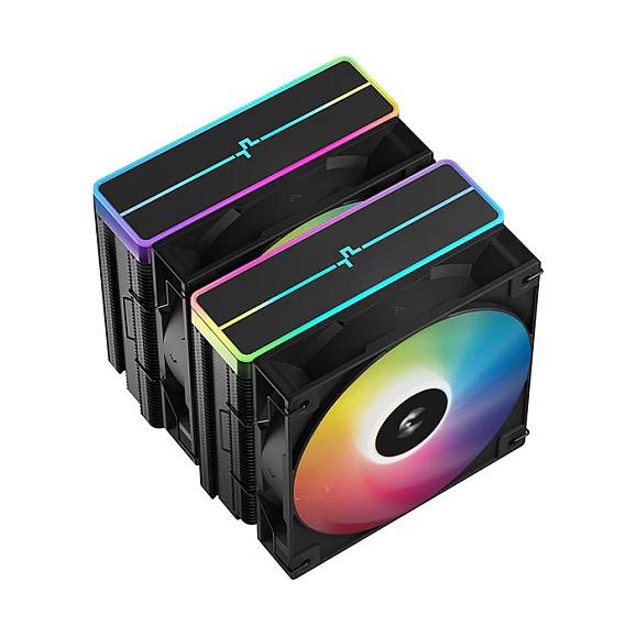Ftohës për Procesor DeepCool AG620 BK ARGB V2 / 120mm / Dual-Tower / ARGB – Zezë - 2