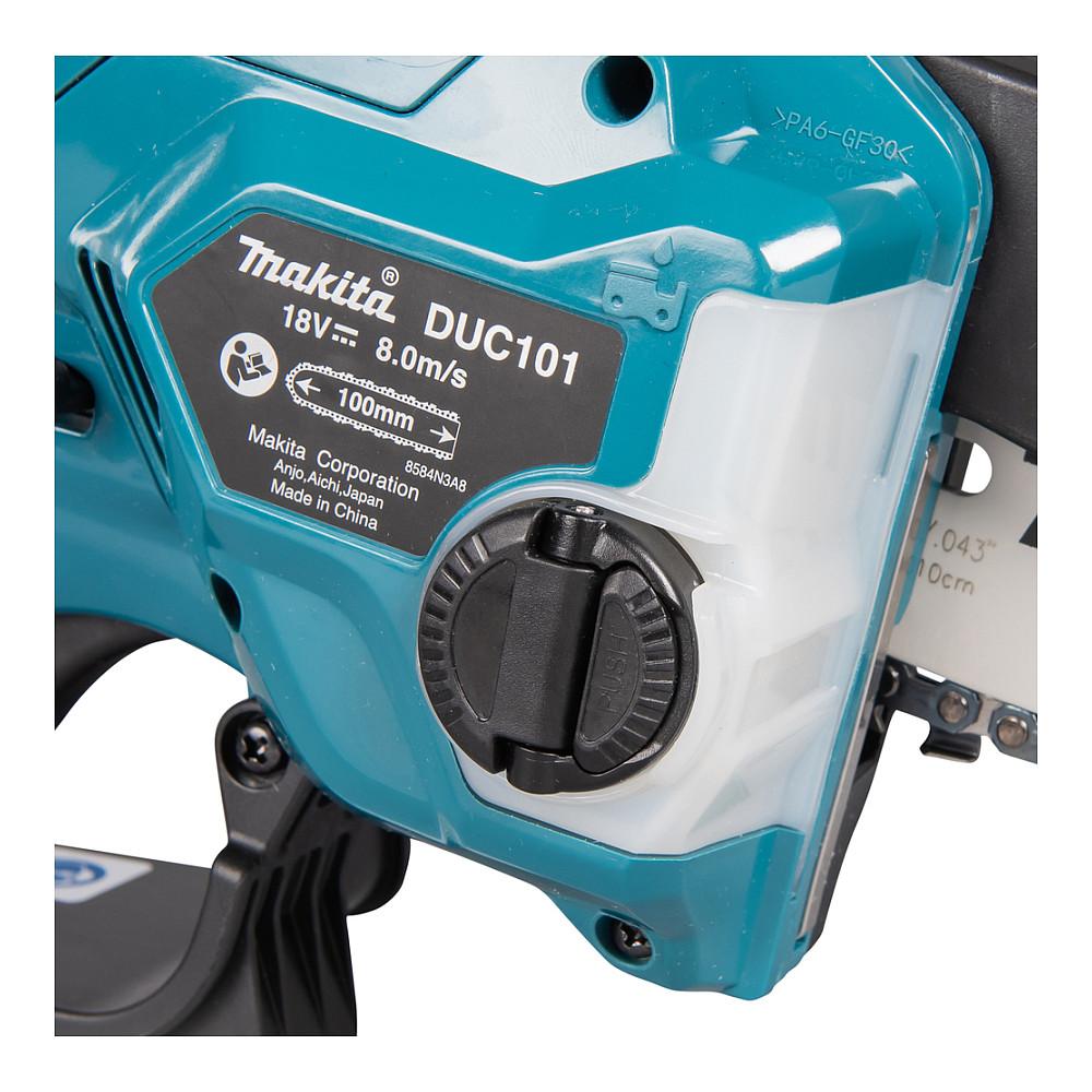 Sharrë për Krasitje me Bateri Makita DUC101Z, 18V, Brushless, Shpatë 100mm, 8m/s - Zezë/Blu - 13