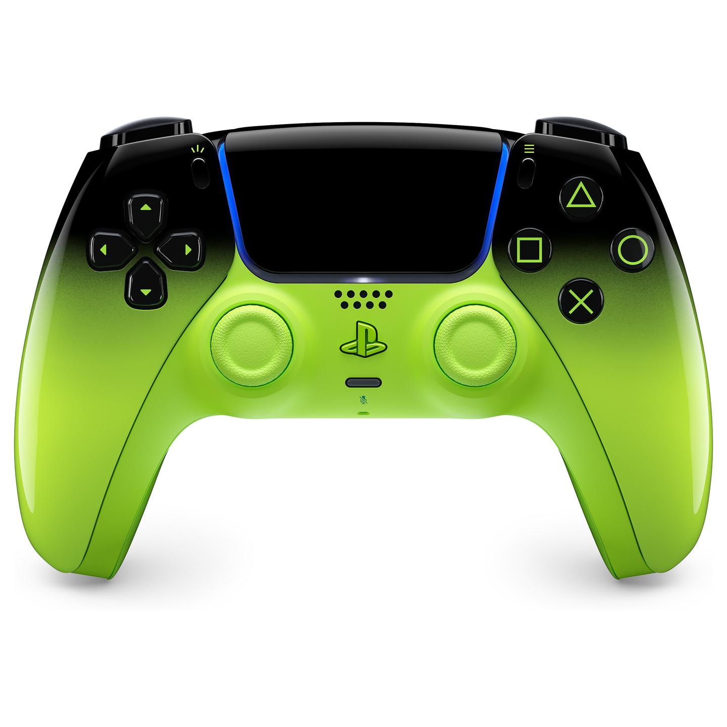 Kontroller Sony DualSense PS5 Remix Green / Wireless & Wired – Gjelbër/Zezë