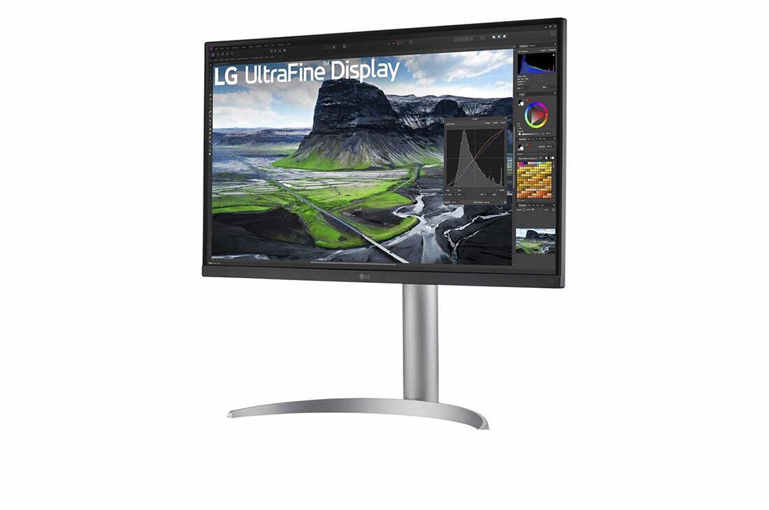 Monitor LG 27UQ850V-W / 27" / UHD IPS / 60Hz / 5ms / HDMI+DisplayPort+USB-C - Bardhë - 2