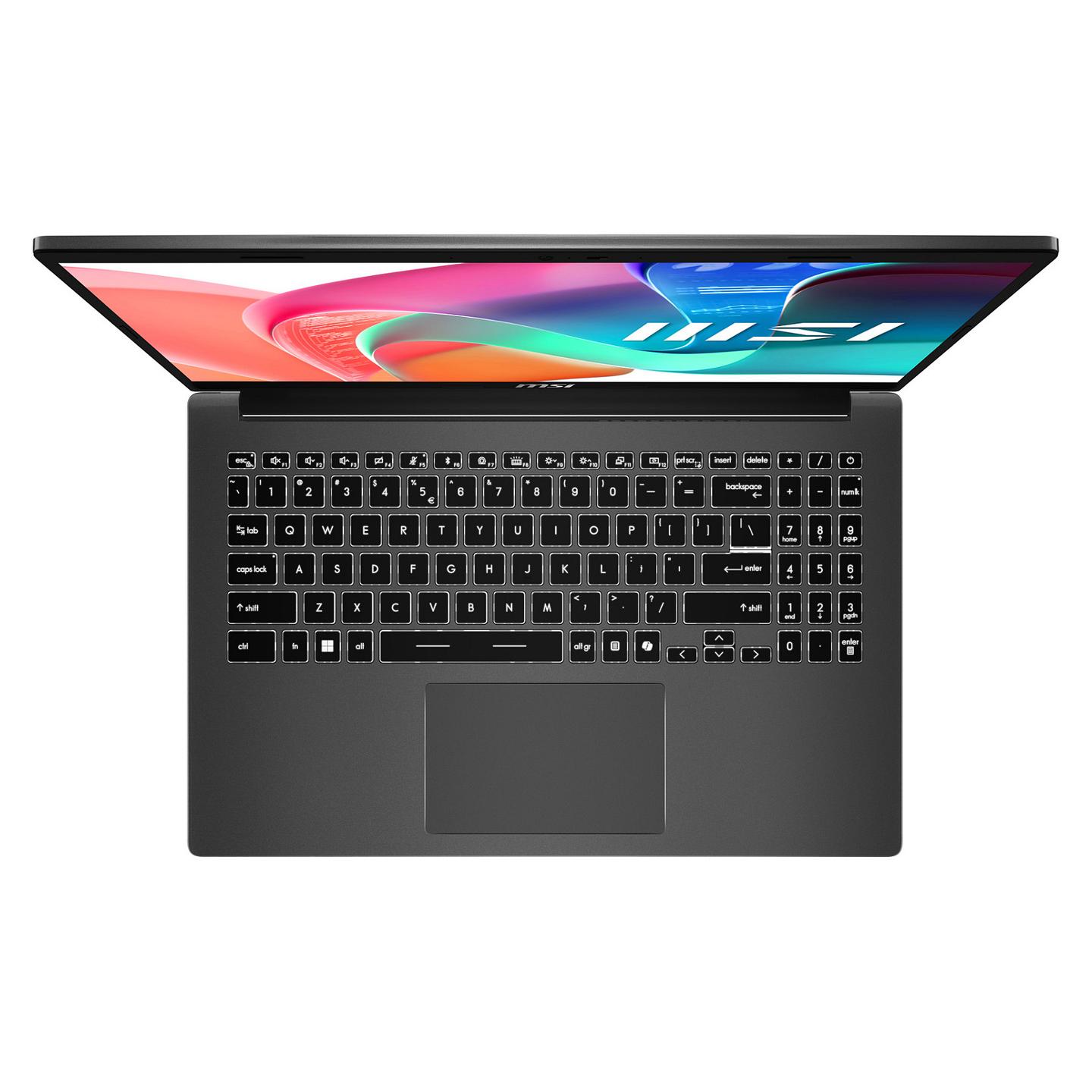 Laptop MSI Modern 15 F1MG-1246FRNN, Core 5 120U, 16GB DDR4, 512GB, 15.6" FHD IPS, Intel Graphics - Hiri - 11