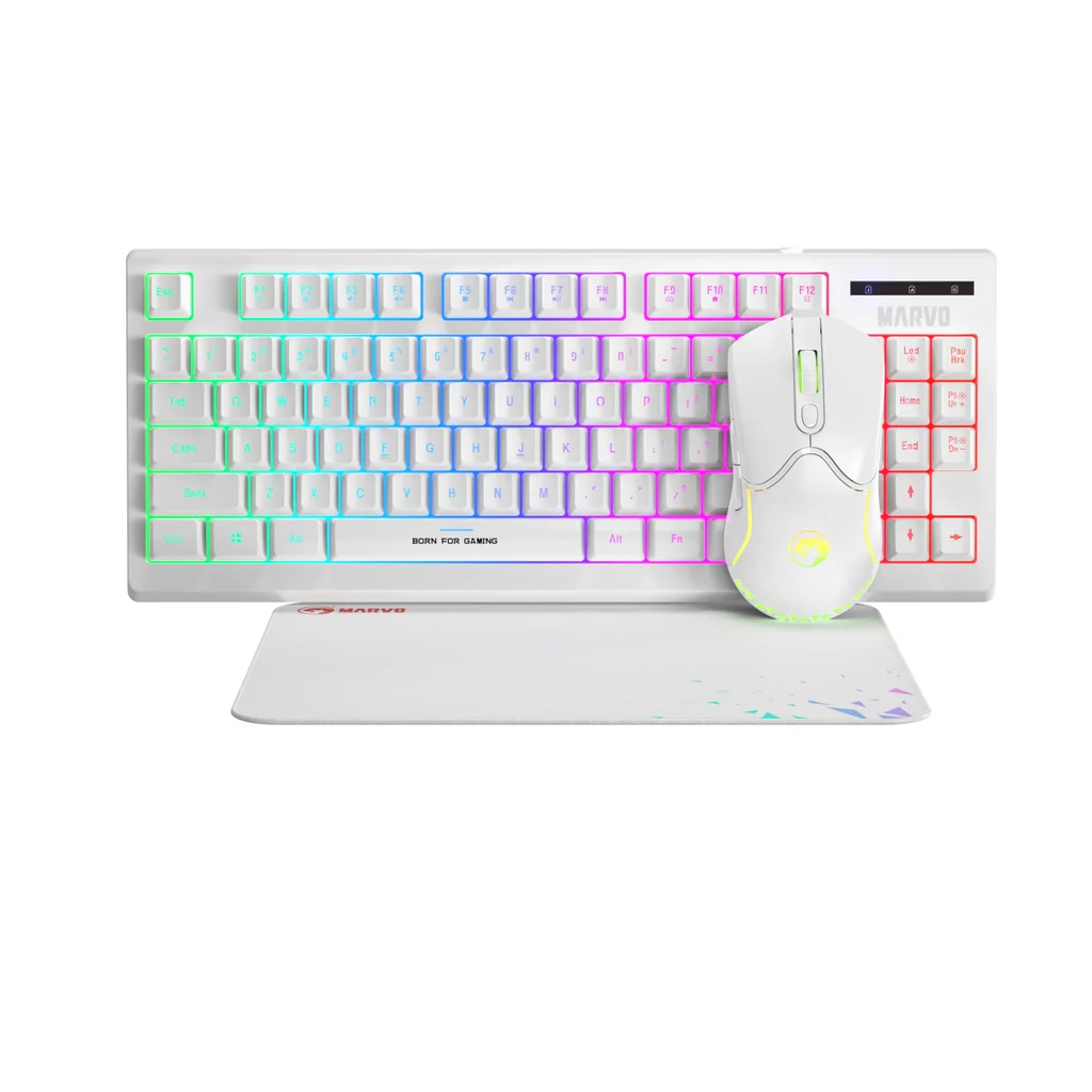 Set Gaming 3in1 Marvo CM310 Wired - Bardhë
