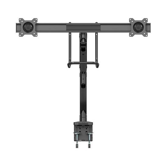 Mbajtëse për Monitor StarTech.com ARMSLMBARDUO , 2 Monitorë , 17–32" , deri 8kg për monitor , VESA 75x75 & 100x100 - Zezë - 3
