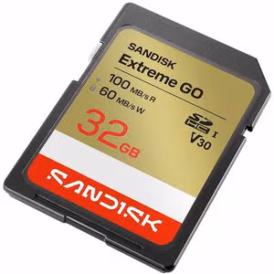 Kartë Memorie SD SanDisk Extreme GO / 32GB / SDHC / UHS-I / U3 / V30 - 2