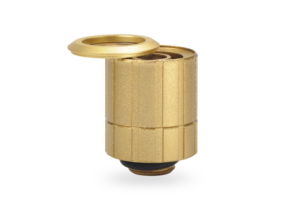 Lidhës për Ftohje Bitspower Artemis, G1/4" Mashkull për Tub 16/10mm, Rrotullues - Ari - 2