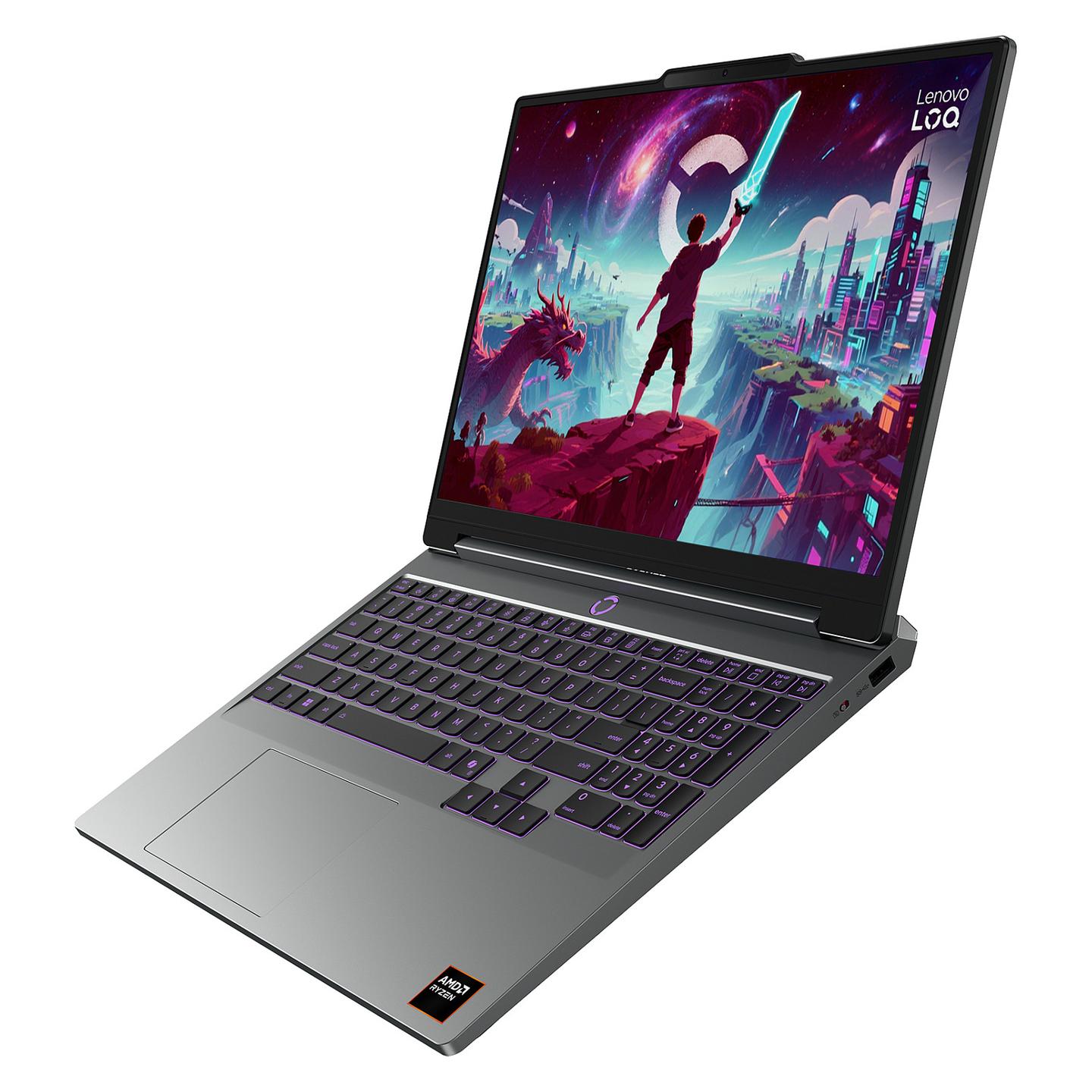 Laptop Gaming Lenovo LOQ 15AHP11 / Ryzen 7 250 / 16GB DDR5 / 1TB / 15.3" WUXGA IPS 165Hz / RTX 5070 8GB - Hiri - 11