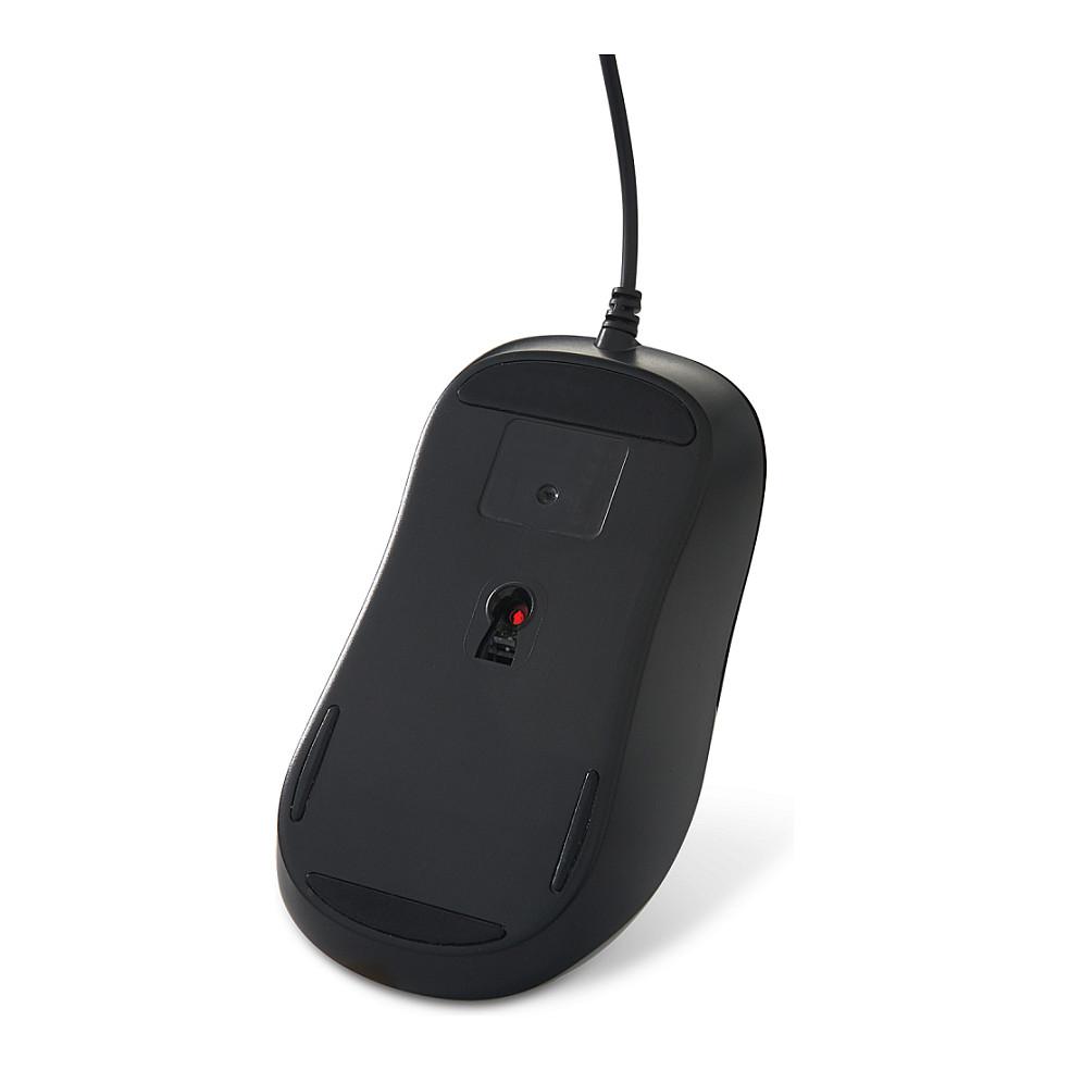 Maus me Kabllo Verbatim Silent Optical, 1000DPI, 3 Butona, USB-A - Zezë - 4