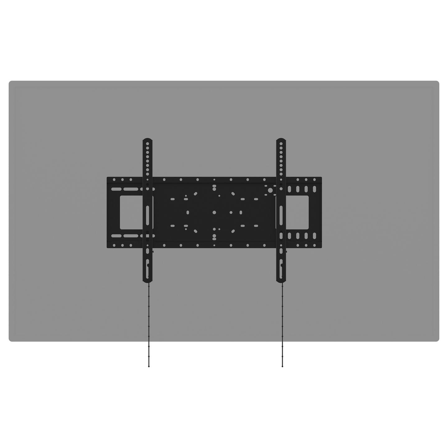 Mbajtëse për TV Vision VFM-W6X4 / 37–85" / deri 100kg / VESA 200x200–600x400 / Montim në Mur - Zezë - 5