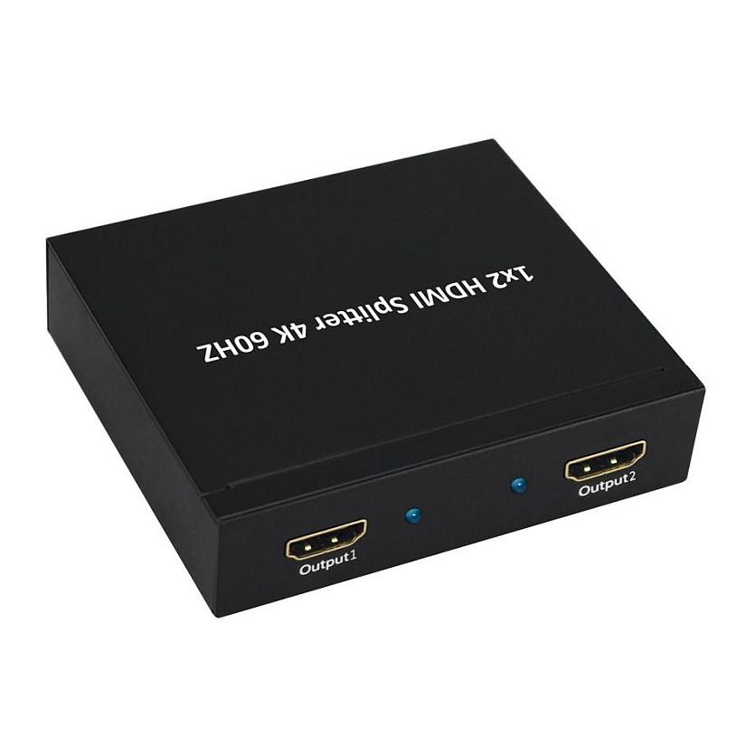 Splitter Video HDMI VALUE 14.99.3582, 1 Hyrje, 2 Dalje, 4K, 4096 × 2160 – Zezë - 4