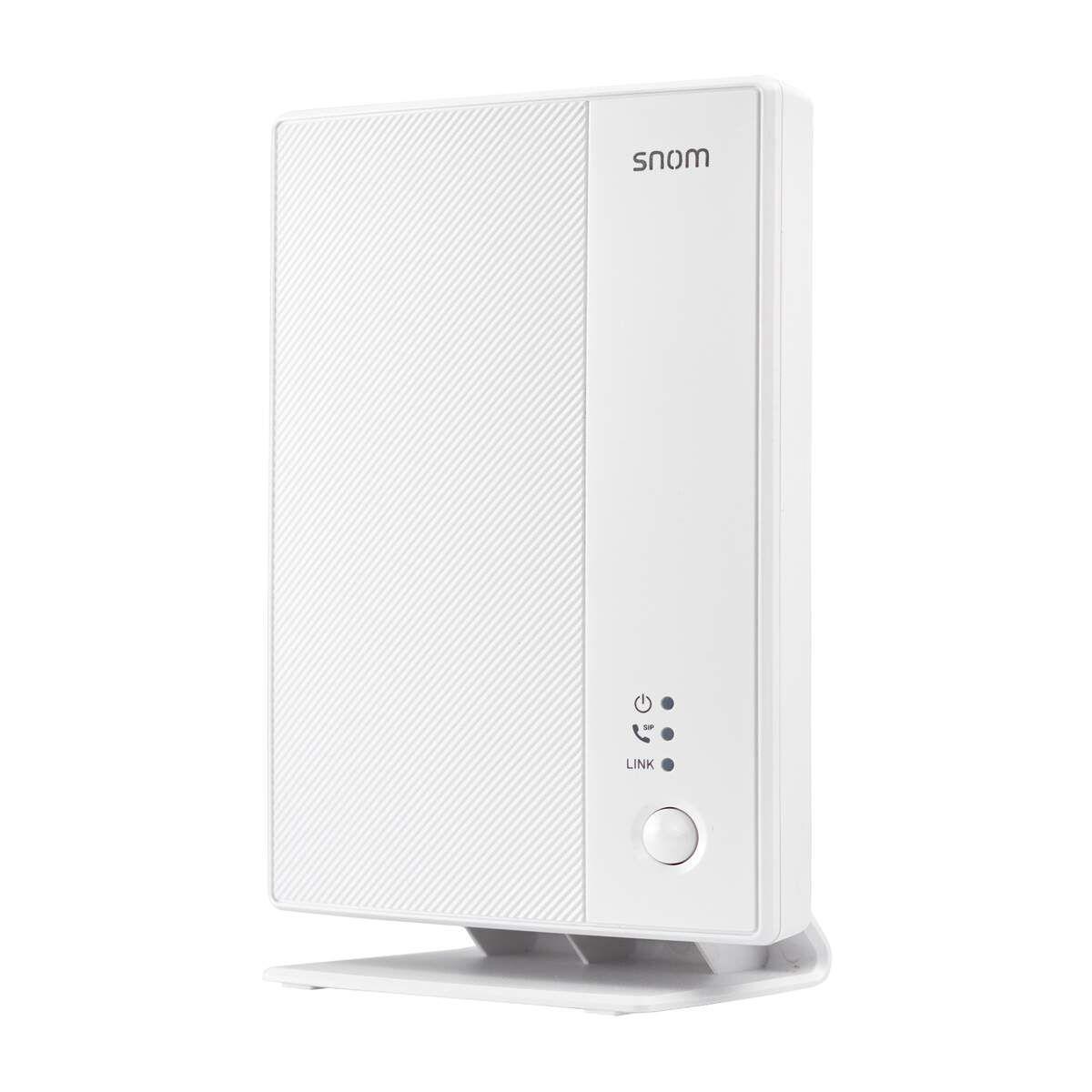 Base station DECT VoIP Snom M500, Dual-Cell, deri në 10 Handset, 2x Ethernet, PoE - Bardhë - 2