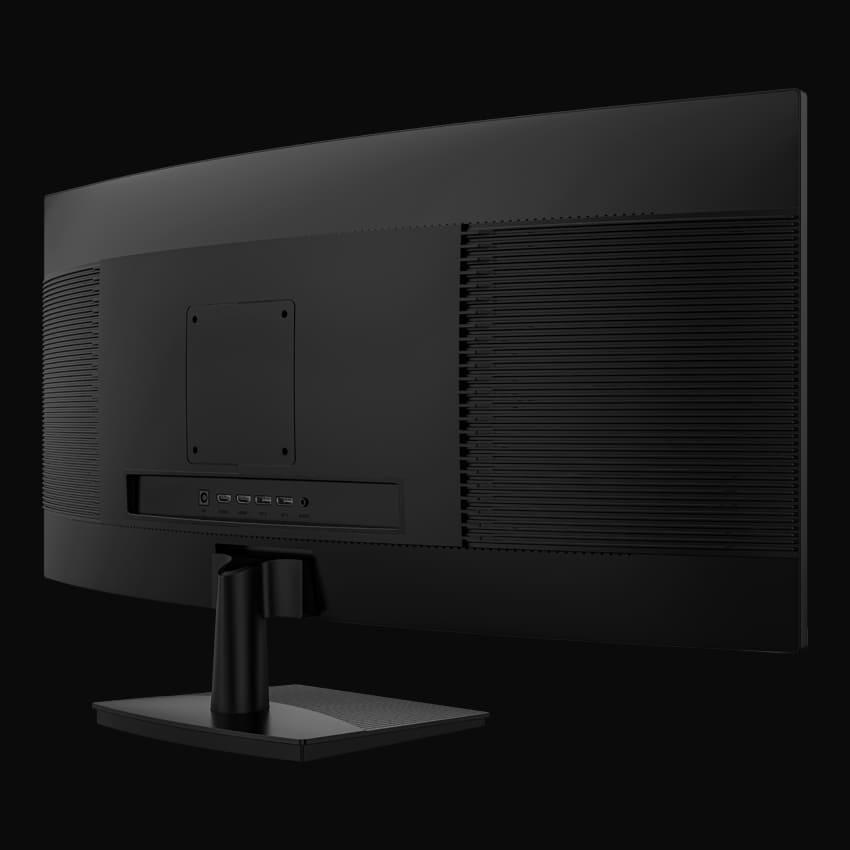 Monitor Gaming LC-Power LC-M34QC, 34", UWQHD VA Curved, 180Hz, 1ms, 2xHDMI+2xDP - Zezë - 7