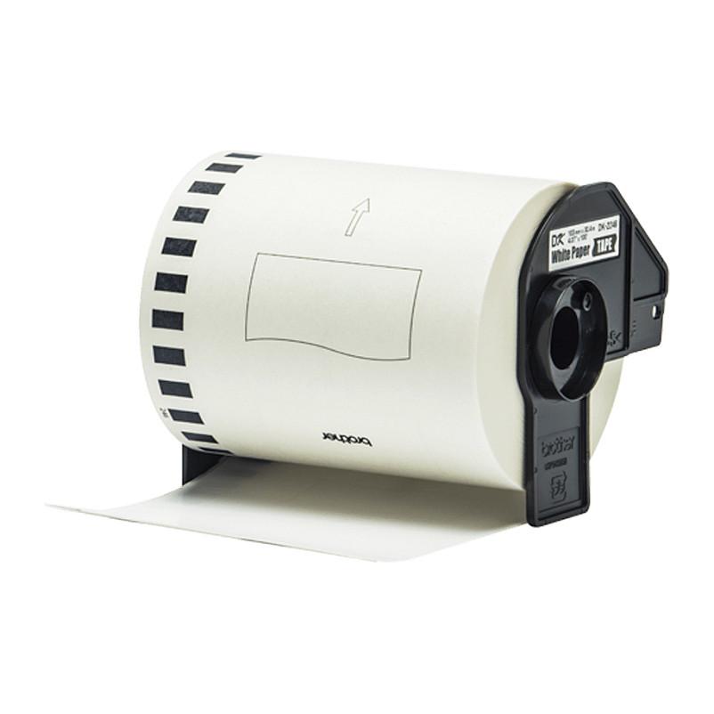 Shirit për Printer Brother DK-22246 / 103 mm × 30.48 m - Zezë mbi Bardhë - 2