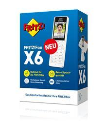 Telefon i thjeshtë AVM FRITZ!Fon X6 / Cordless Handset / DECT – Bardhë - 4