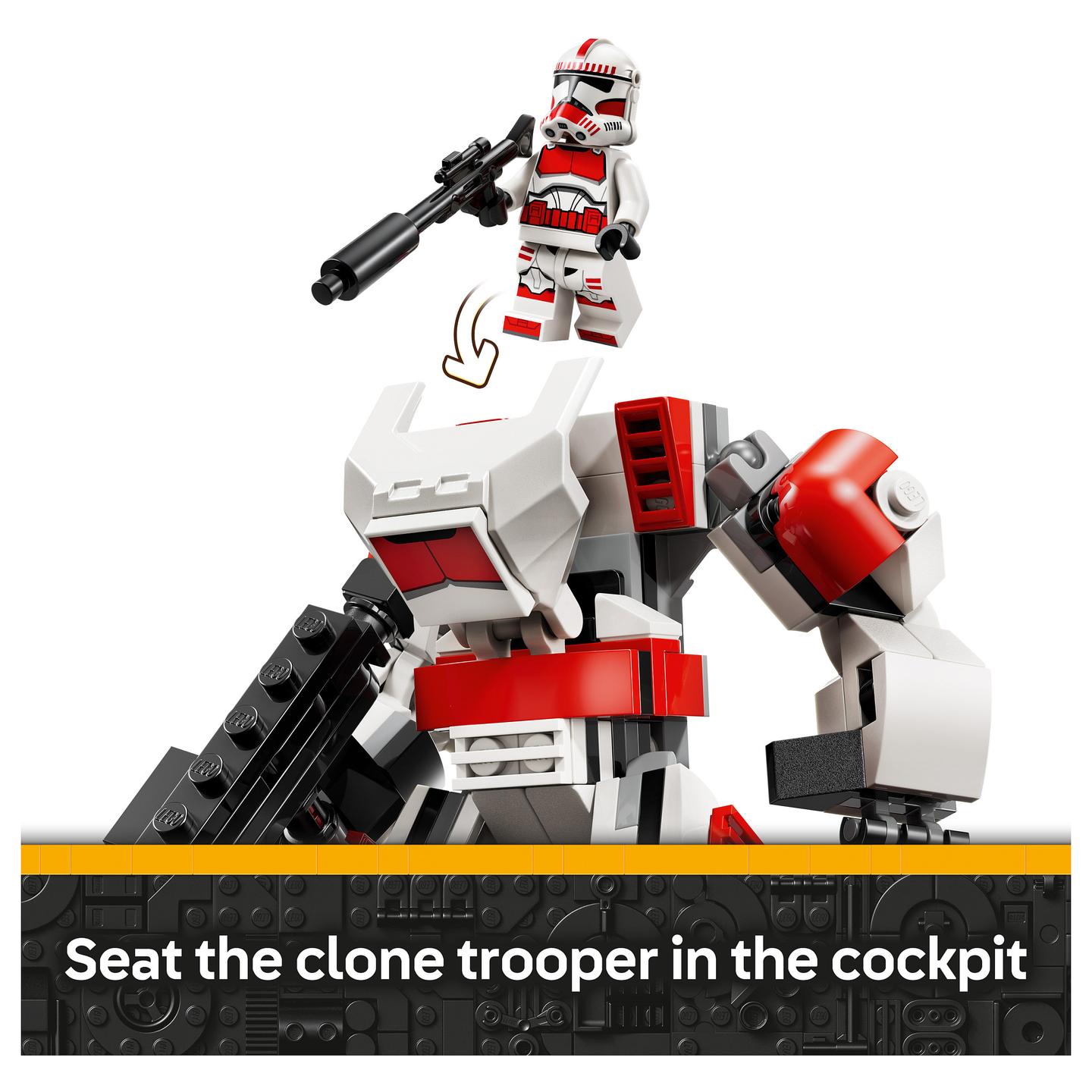 LEGO Star Wars Clone Shock Trooper Mech 75448 - 27