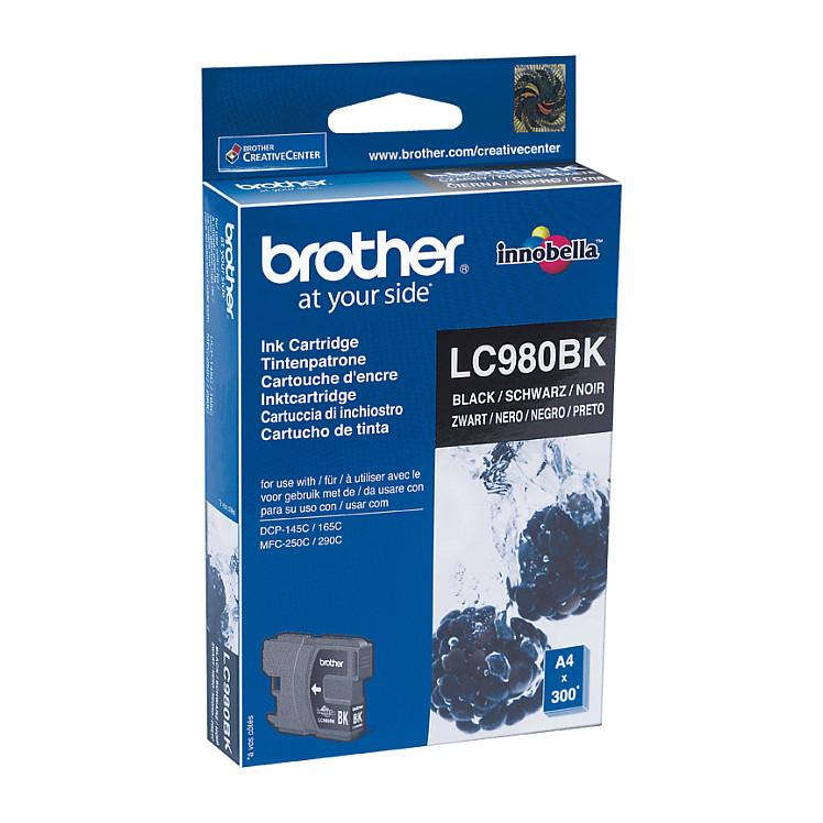INK Brother LC-980BK deri në 300 faqe sipas ISO/IEC 24711 - Zezë - 4