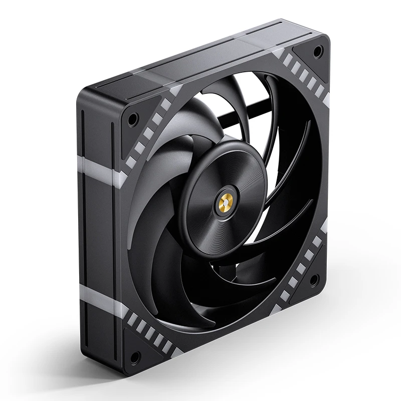 Ftohës për Kasë Jonsbo HF2-120B / 120mm / 800-2200 RPM / ARGB / PWM – Zezë - 2