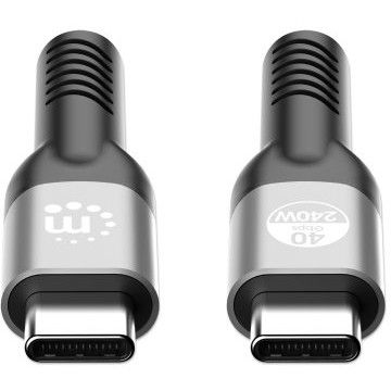 Kabllo USB Manhattan / USB4 / USB‑C Male–Male / 240 W / 40 Gbps / 8K / 1 m - 2