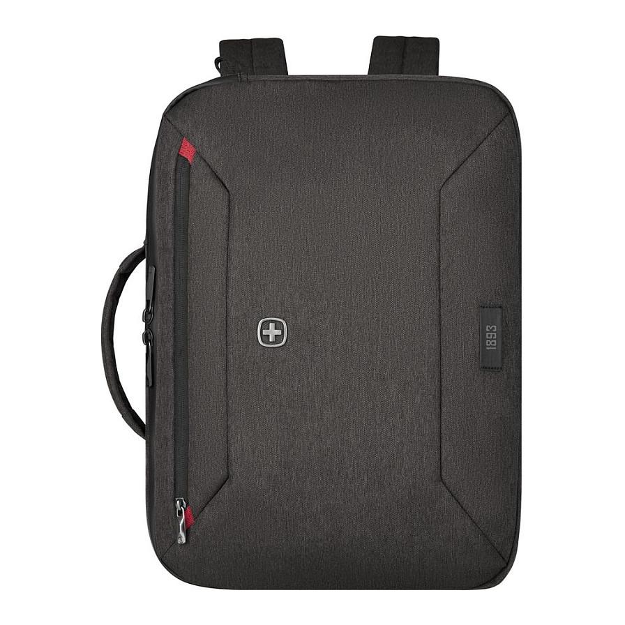 Çantë për Laptop Wenger SwissGear MX Commute, 16", 20L, Poliester, Ndarje për Tablet, Rrip Shpatulle - Hiri - 2
