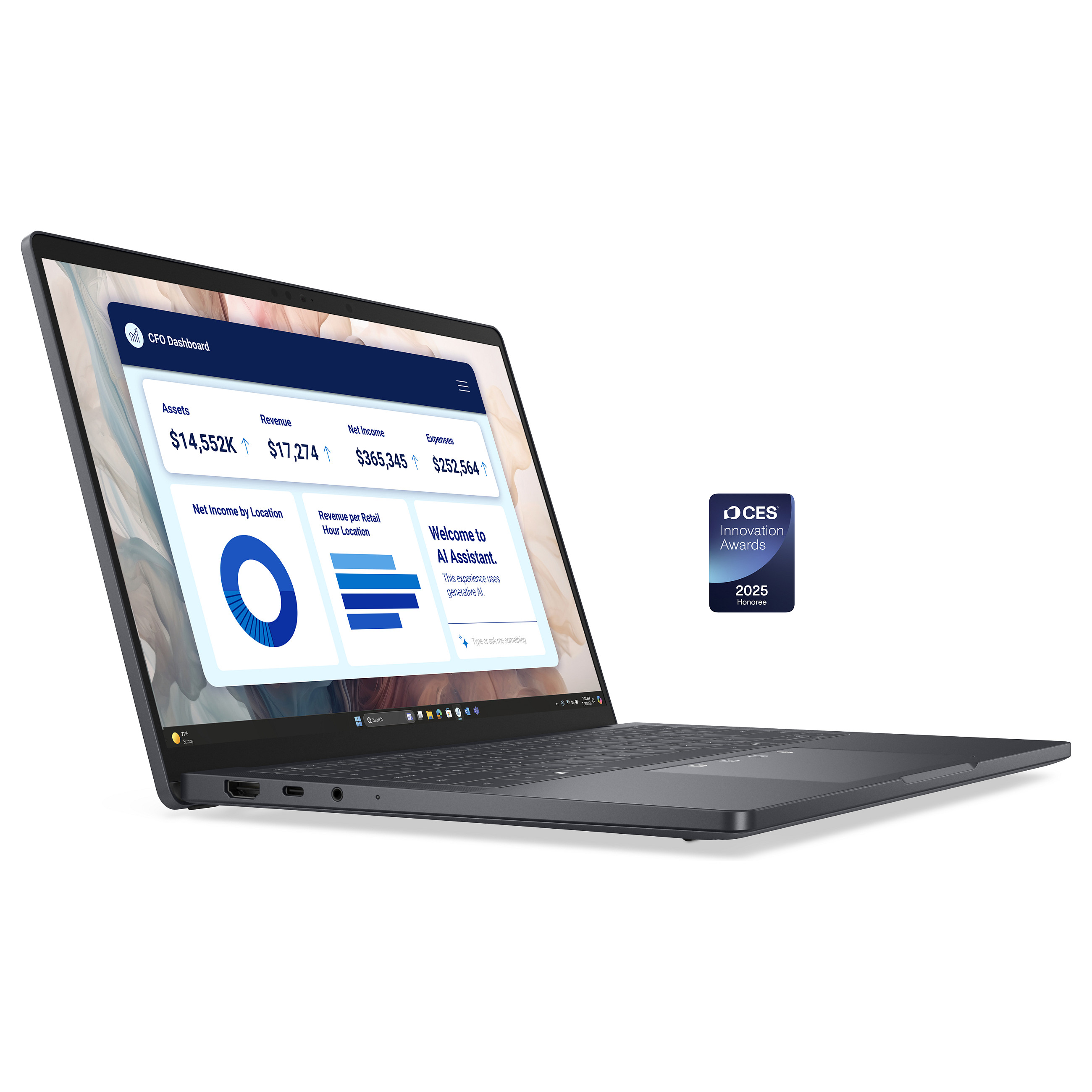 Laptop DELL Pro 14 Premium PA14250 / Ultra 5 236V / 16GB LPDDR5x / 512GB / 14" WUXGA (Full HD+) IPS 60Hz / Intel Arc Graphics 130V - Hiri - 2