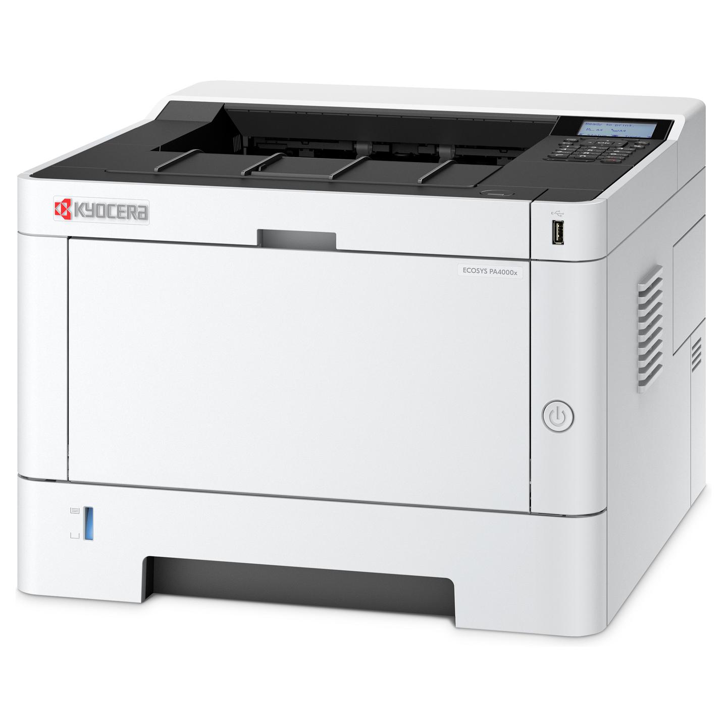 Printer Laser Kyocera ECOSYS PA4000x / A4 / 1200 × 1200 DPI / 40 ppm / Duplex / USB / Gigabit Ethernet – Zezë/Bardhë - 3