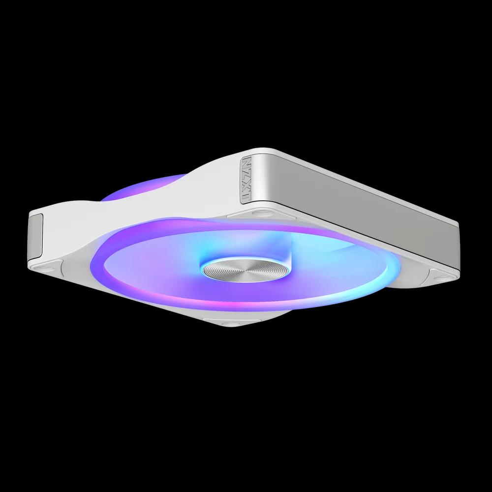 Ftohës për Kasë NZXT F140U Ultra RGB, 140mm, PWM, 2400 RPM, 92.2 CFM, ARGB - Bardhë - 3