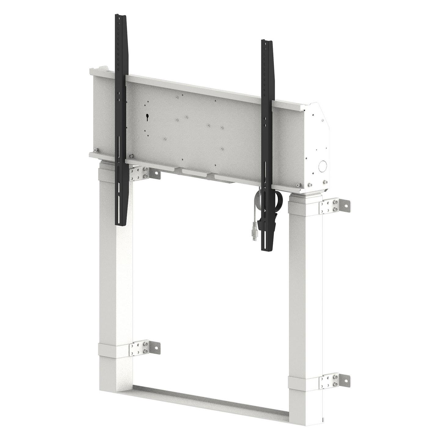 Mbajtëse për Monitor iiyama / 55″–105″ / deri në 120 kg / VESA deri në 800×600 mm / Elektrike - Bardhë - 8
