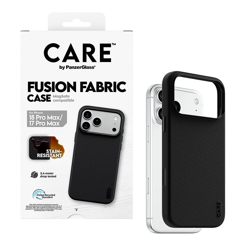 Aksesorë për telefon PanzerGlass / Case / iPhone 17 Pro Max / Fusion Fabric / MagSafe – Zezë - 7