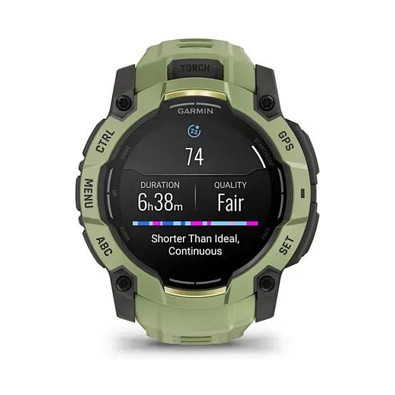 Orë e mençur Garmin Instinct 3, 50mm, AMOLED, GPS, 10 ATM, Limited Edition - Gjelbër - 10