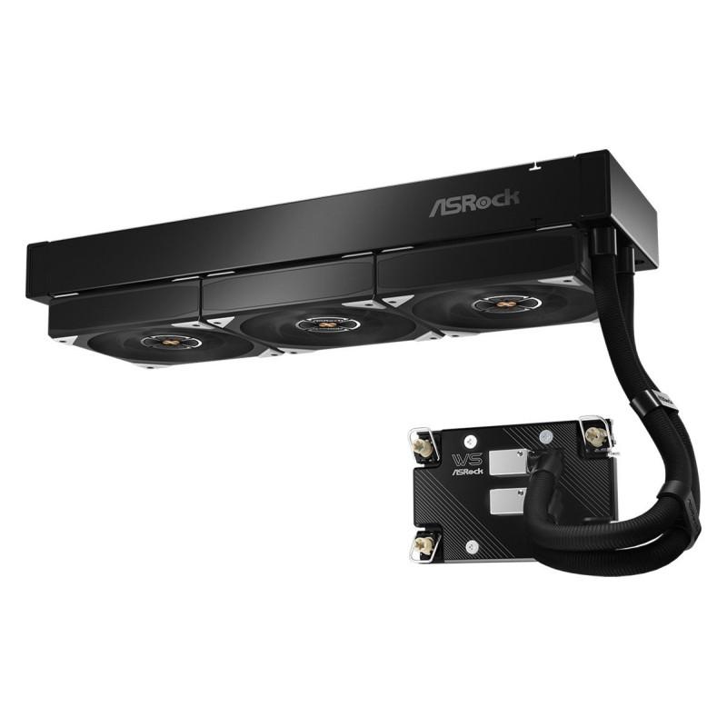 Ftohës për Procesor ASRock WS XE 360D / 360mm / 3x120mm / Dual-Pump – Zezë - 5
