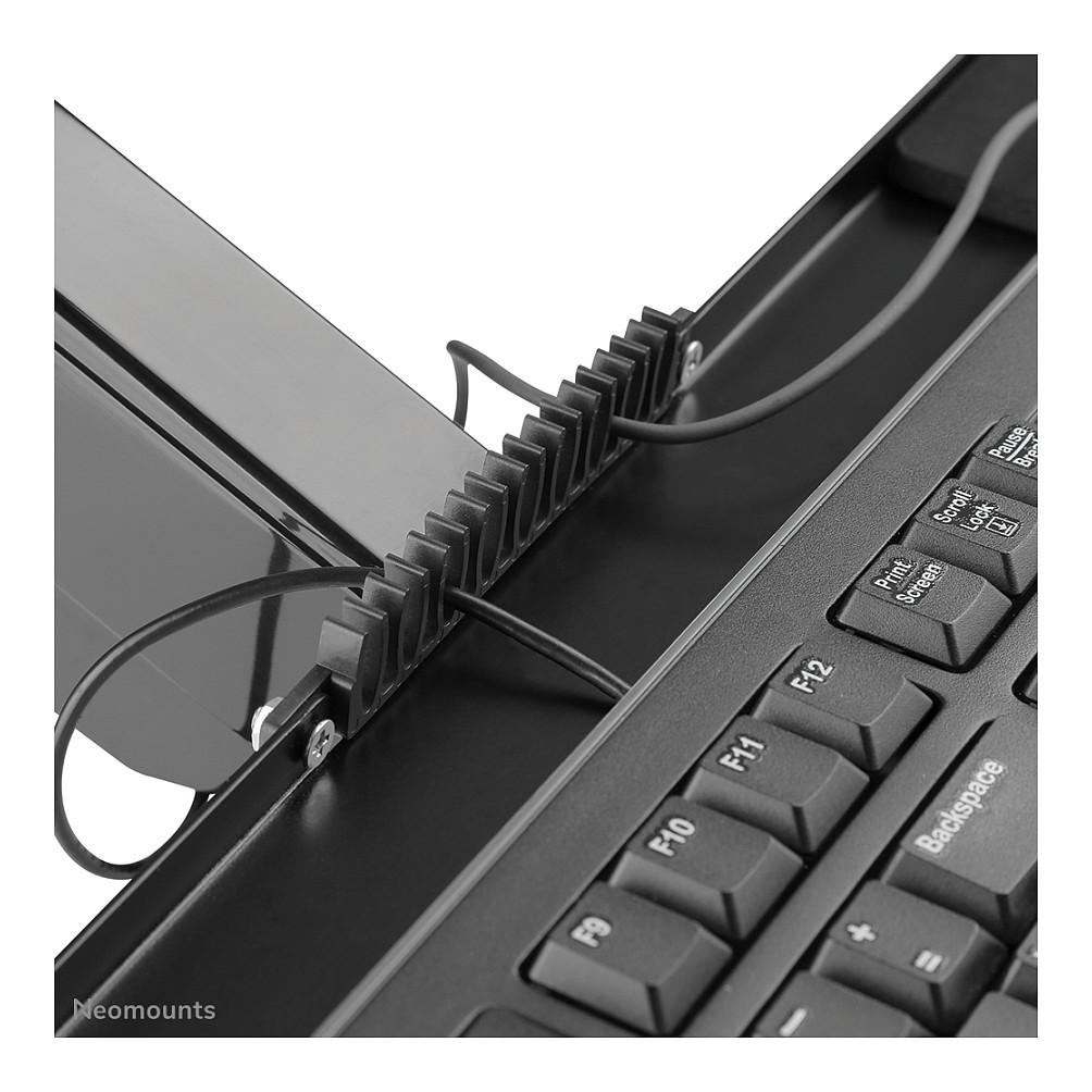 Workstation Muri për Monitor Neomounts WL90-325BL1 / 1 Monitor / 17"-32" / 9kg / Gas Spring / Rregullim Lartësie 44-95cm / Tilt ±35° / Swivel ±90° / Rotacion ±180° - Zezë - 10