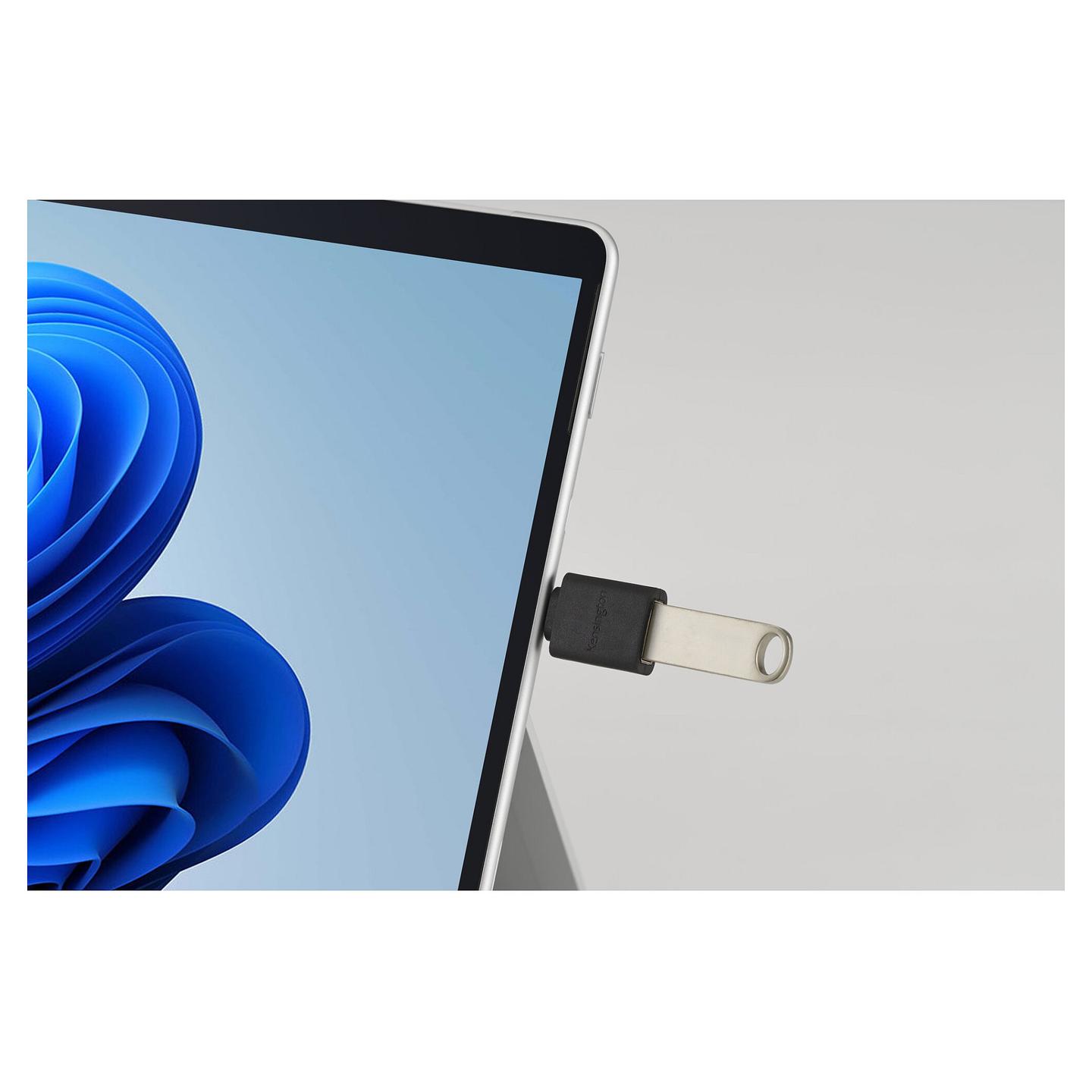 Adapter USB Kensington K33477WW / CA1010 / USB-C Mashkull në USB-A Femër / 5 Gbit/s / 5V 3A - Zezë - 4