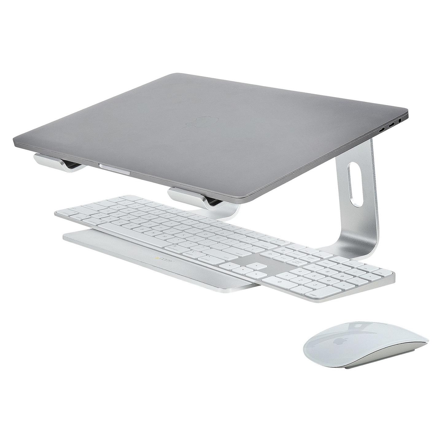 Mbajtës për Laptop StarTech.com LAPTOP-STAND-SILVER, 13–17", 5kg, Alumini, 16° - Argjend - 6