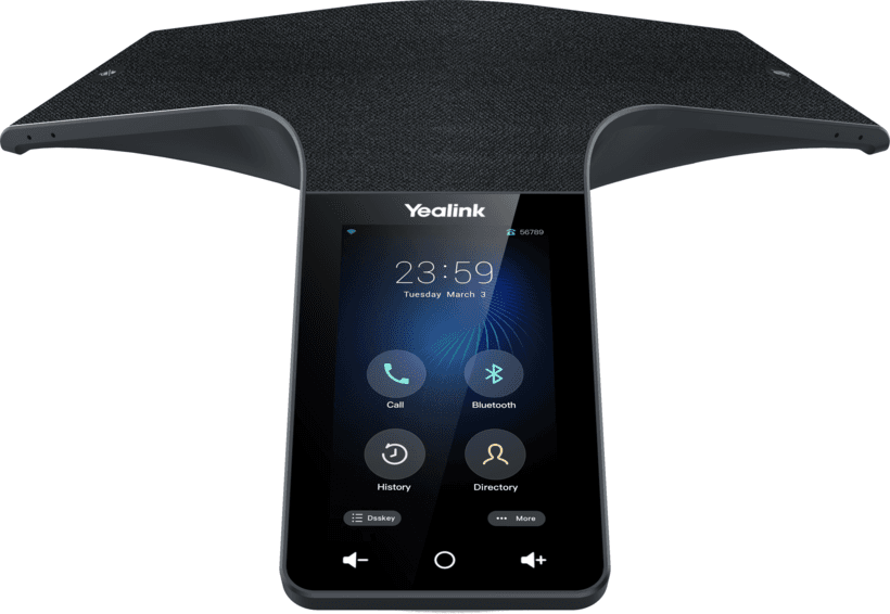 Telefon VoIP Yealink CP965, 5" Ekran me Prekje, Wi-Fi, Bluetooth, PoE, 10-Way Conference - Zezë