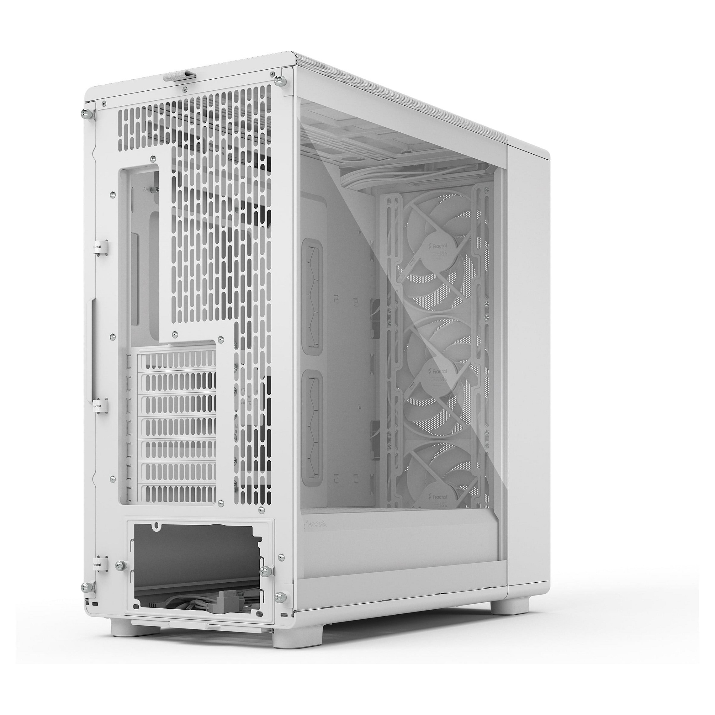 Kasë PC Fractal Design Epoch XL / Mid Tower / E-ATX + ATX / 3x 140mm Fan / Tempered Glass - Bardhë - 13