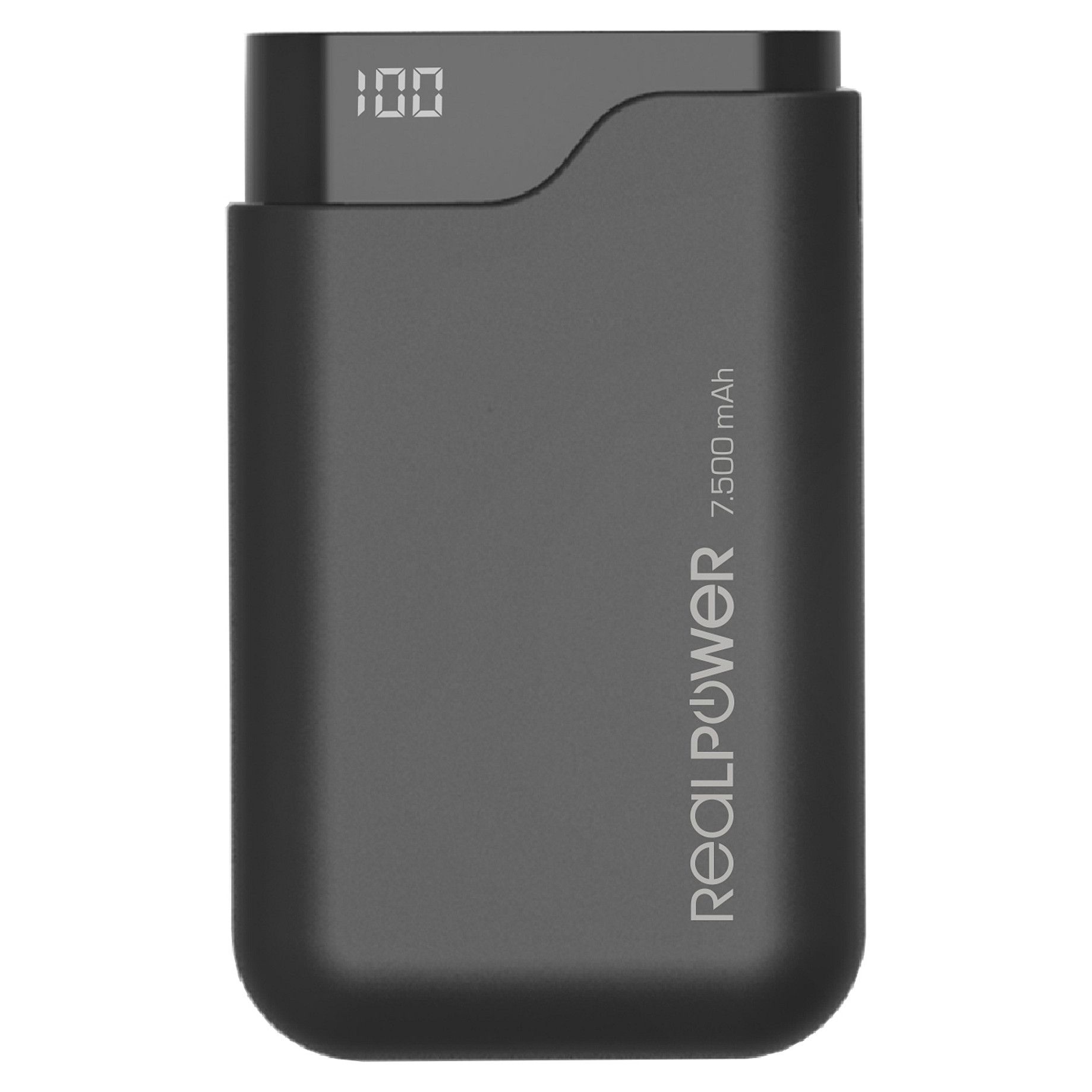 Powerbank RealPower Ultron PB-7500C / 7500mAh / USB-C + USB-A / 10.5W - Zezë - 2