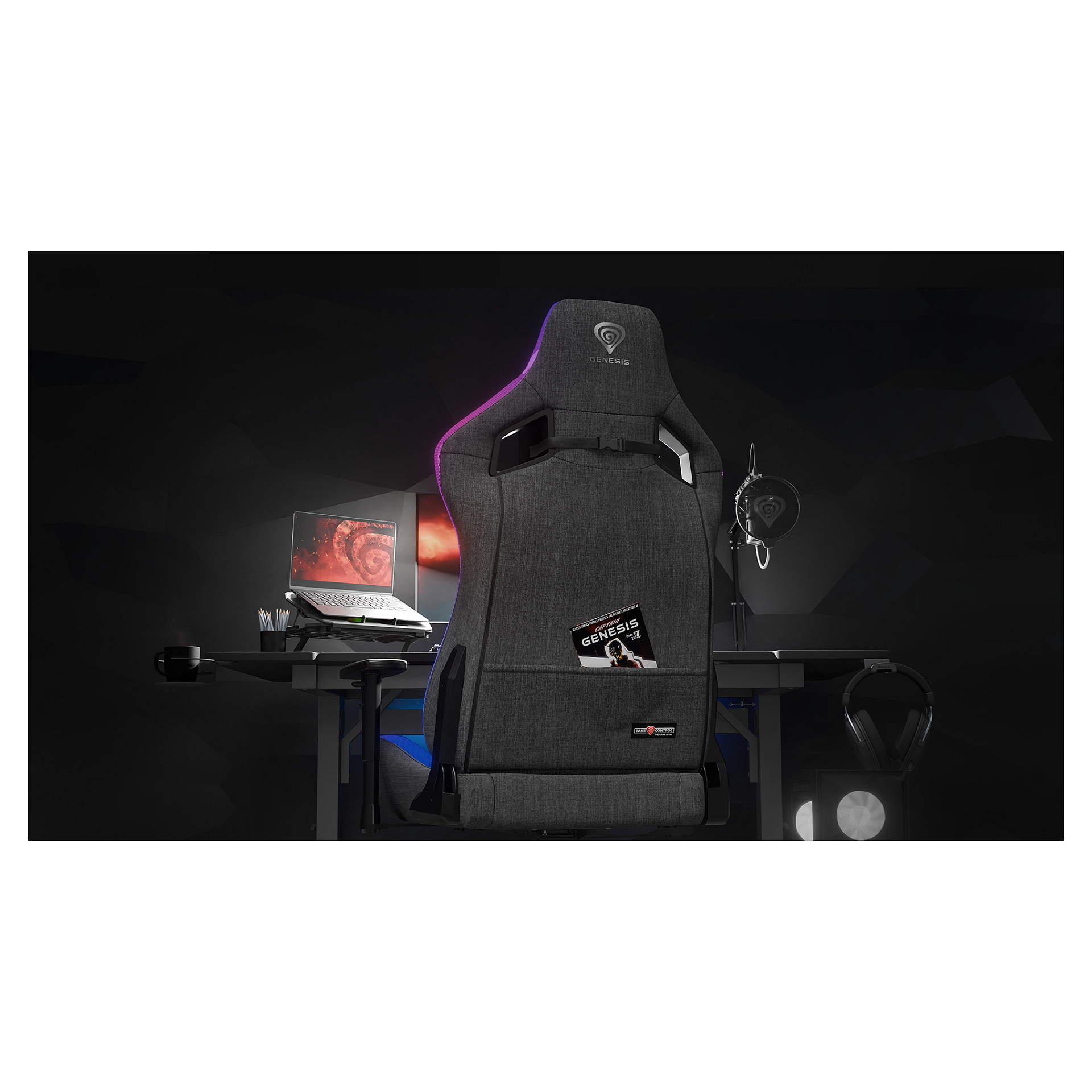 Karrige Gaming Genesis Trit 660 RGB - Zezë - 11