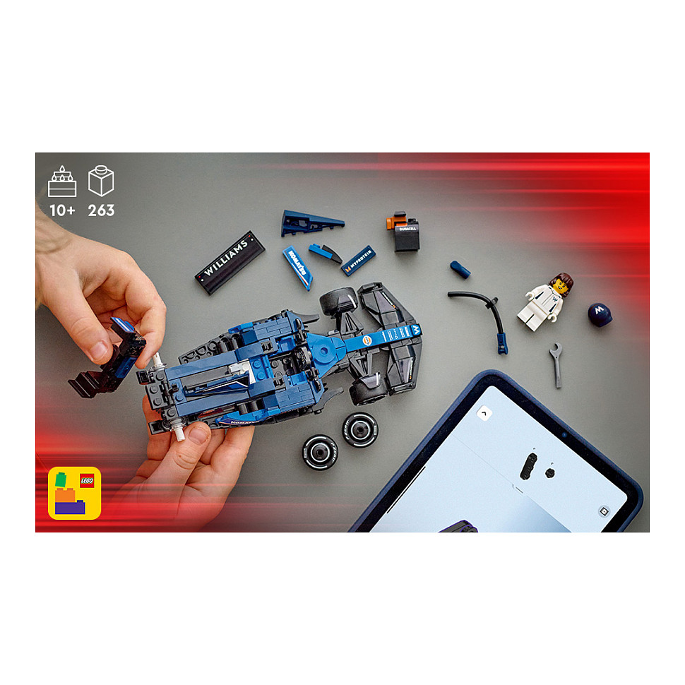 LEGO Speed Champions Williams Racing FW46 F1 Rennauto 77249 - 21