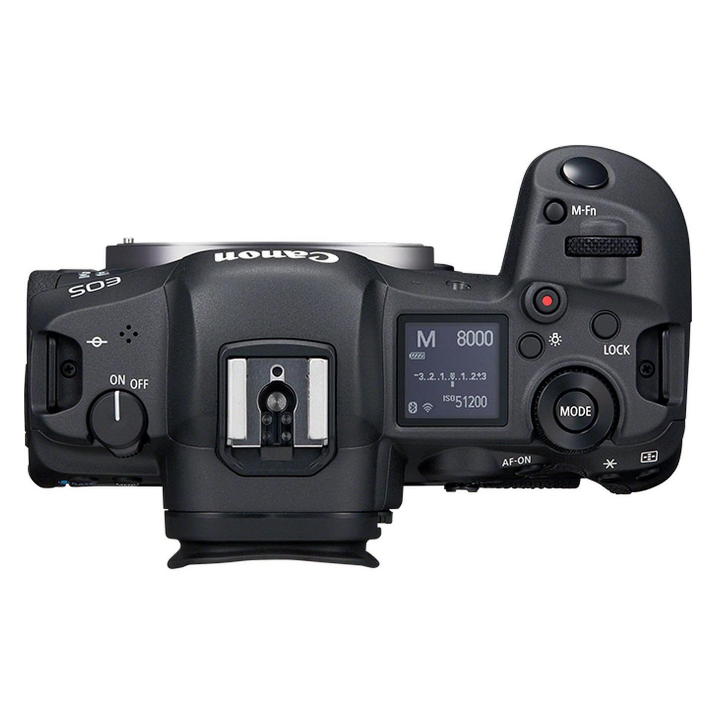 Kamerë digjitale Canon EOS R5 Body, Full Frame, 45MP, 20 fps, 8K RAW, 8 Stop IS, RF - Zezë - 6