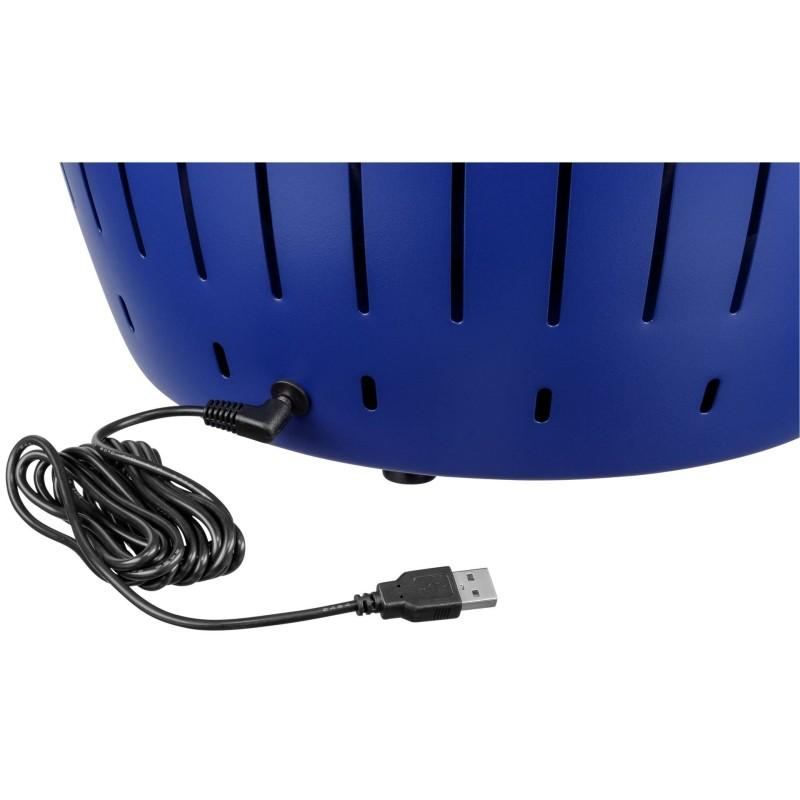Grill LotusGrill G34 U BL, 32cm, me Qymyr, me Ventilator, USB, 4x AA - Blu - 3
