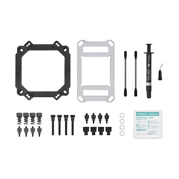 Ftohës për Procesor Thermaltake Pacific W8 / Water Block / Copper Nickel / G1/4" / 93 x 93 x 25 mm - Argjend - 6