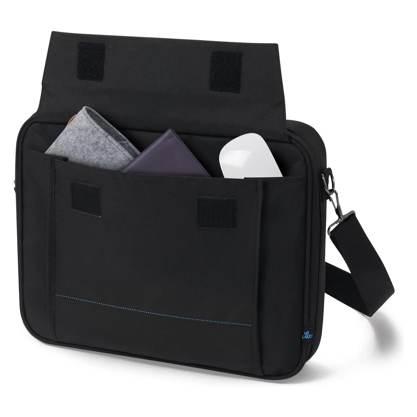 Çantë për Laptop DICOTA Multi TWO, 14–16", Ndarje e mbushur, Rrip për Trolley, 0.64 kg - Zezë - 6