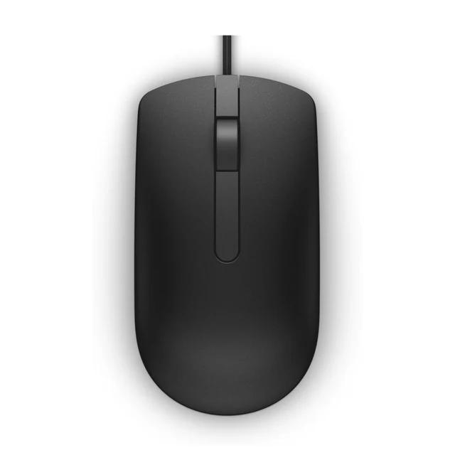 Maus me kabllo Dell MS116 / USB Type-A / 1000 DPI / 2 Butona / 1.8m - Zezë - 3