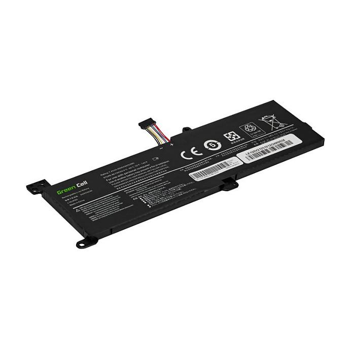 Bateri zëvendësuese Green Cell LE125V2, 4500mAh, 7.6V, për Lenovo IdeaPad - 2