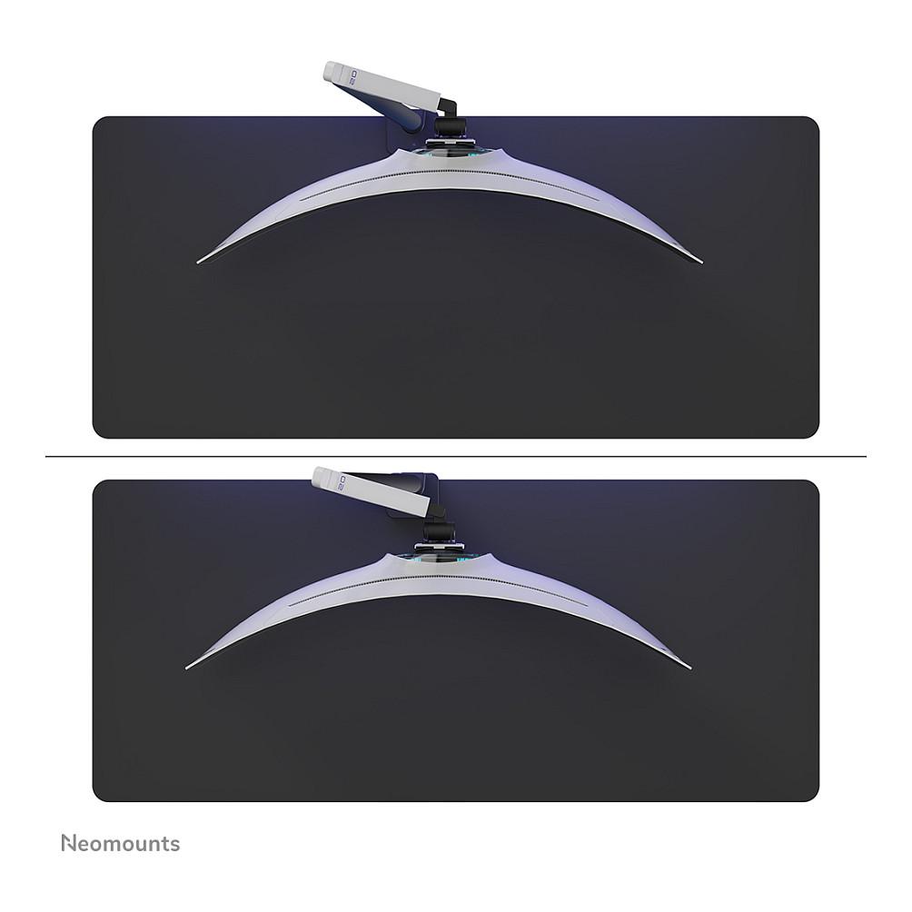 Mbajtëse për Monitor Gaming Neomounts DS70-256BL1 / 1 Monitor / 24"-57" / 30kg / Gas Spring / Full Motion / Topfix - Zezë - 9