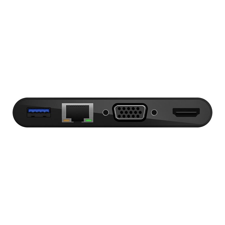 Adapter USB-C Belkin, Gigabit Ethernet, HDMI, VGA, USB-A - Zezë - 5