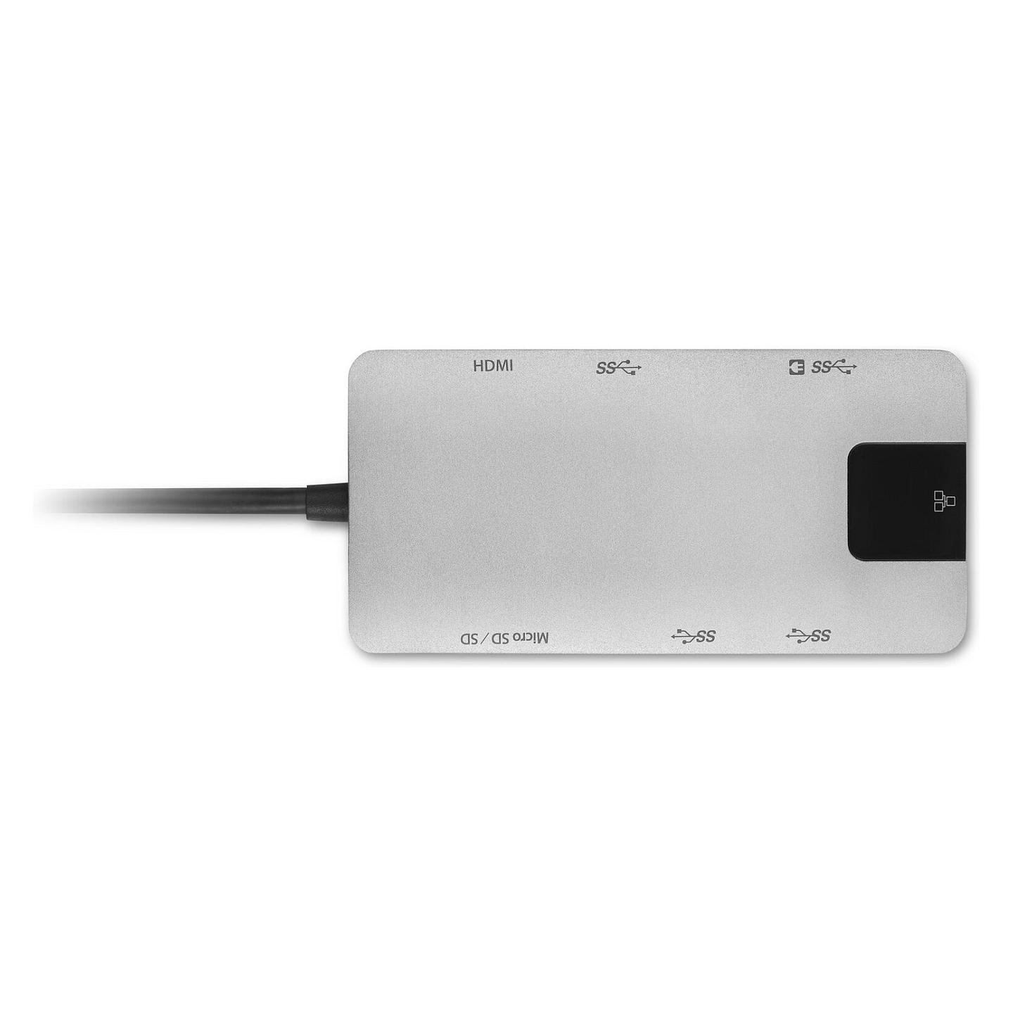 Docking Station Kensington UH1400P / USB-C / 8-in-1 / HDMI / LAN - Argjend - 6